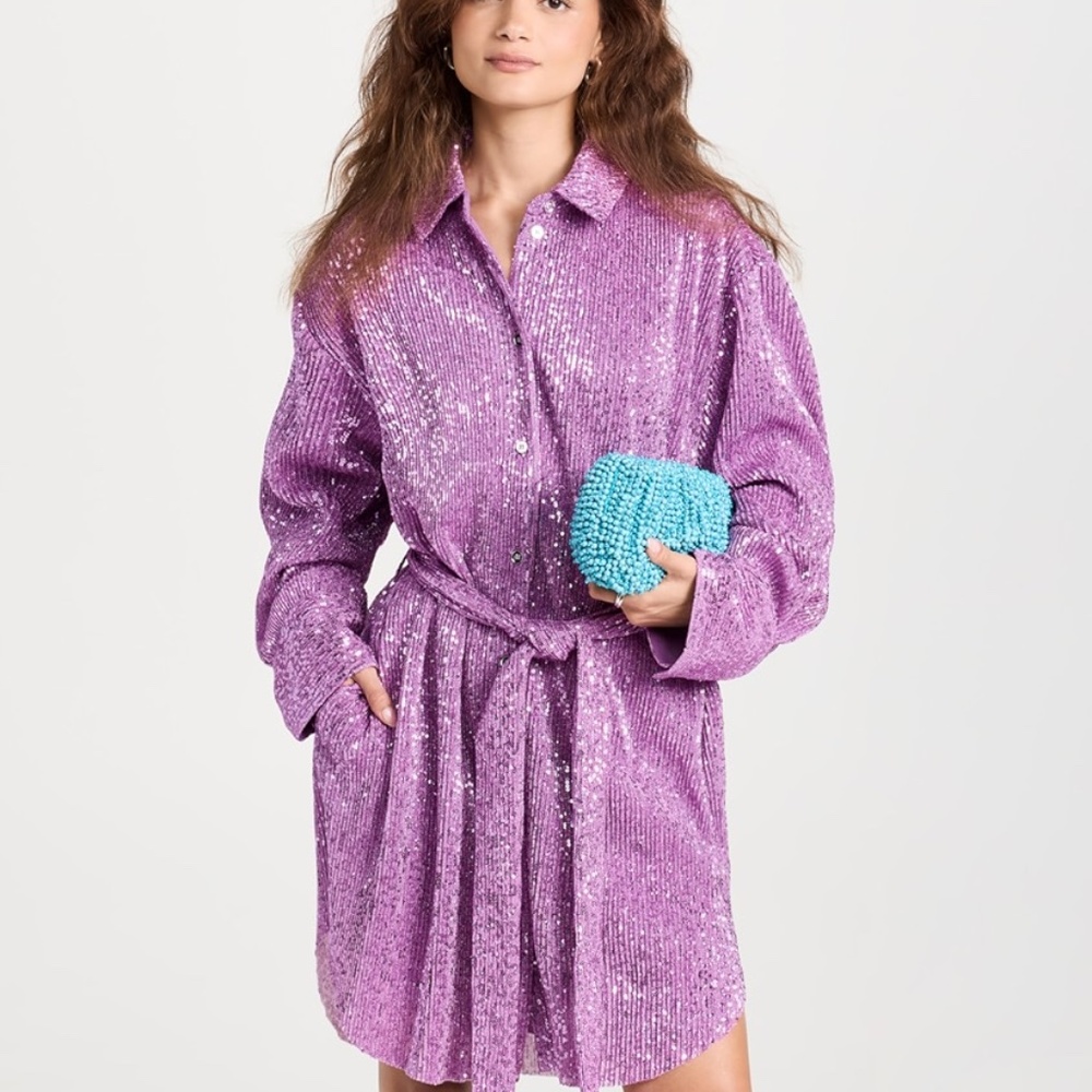 Stine Goya Isolde Dress in Orchid Size Small NWT